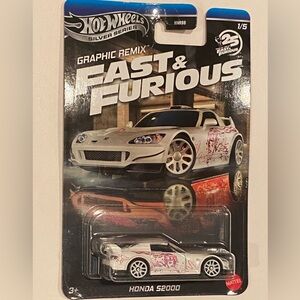 Hot wheels 2025 fast and the furious GRAPHIC REMIX HONDA S2000